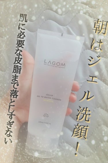 ジェルトゥウォーター クレンザー (MI)/LAGOM /クレンジングジェルを使ったクチコミ（1枚目）