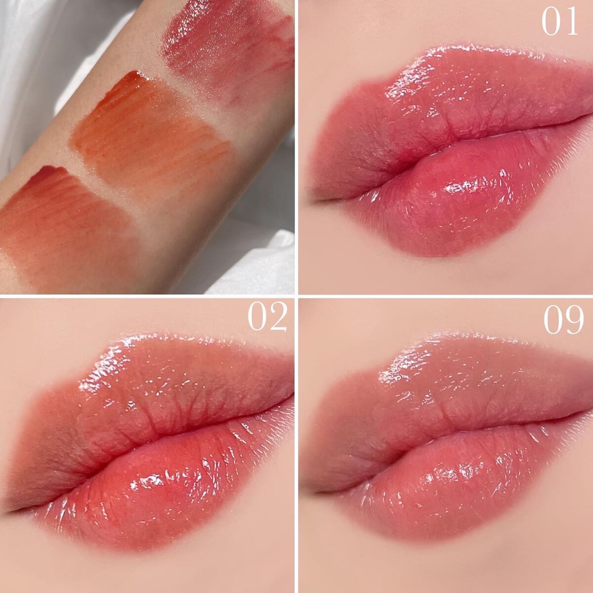 ムードインハンサーウォーターリキッドグロウ/hince/口紅を使ったクチコミ(3枚目)