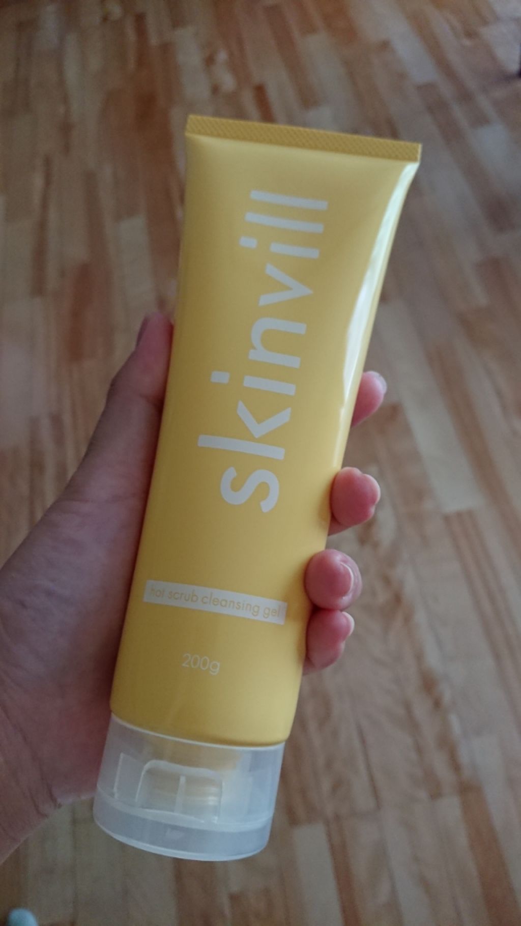 ホットスクラブクレンジングジェル/skinvill/クレンジングジェルを使ったクチコミ(1枚目)