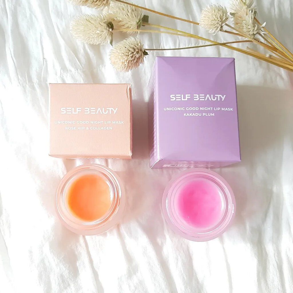 ユニコーングッドナイトリップマスク カカドゥプラム/SELF BEAUTY/リップマスクを使ったクチコミ（2枚目）
