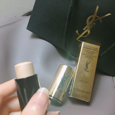 ラディアント タッチ シマー スティック 1 ライト ゴールド /YVES SAINT LAURENT BEAUTE/ジェル・クリームチークを使ったクチコミ（1枚目）