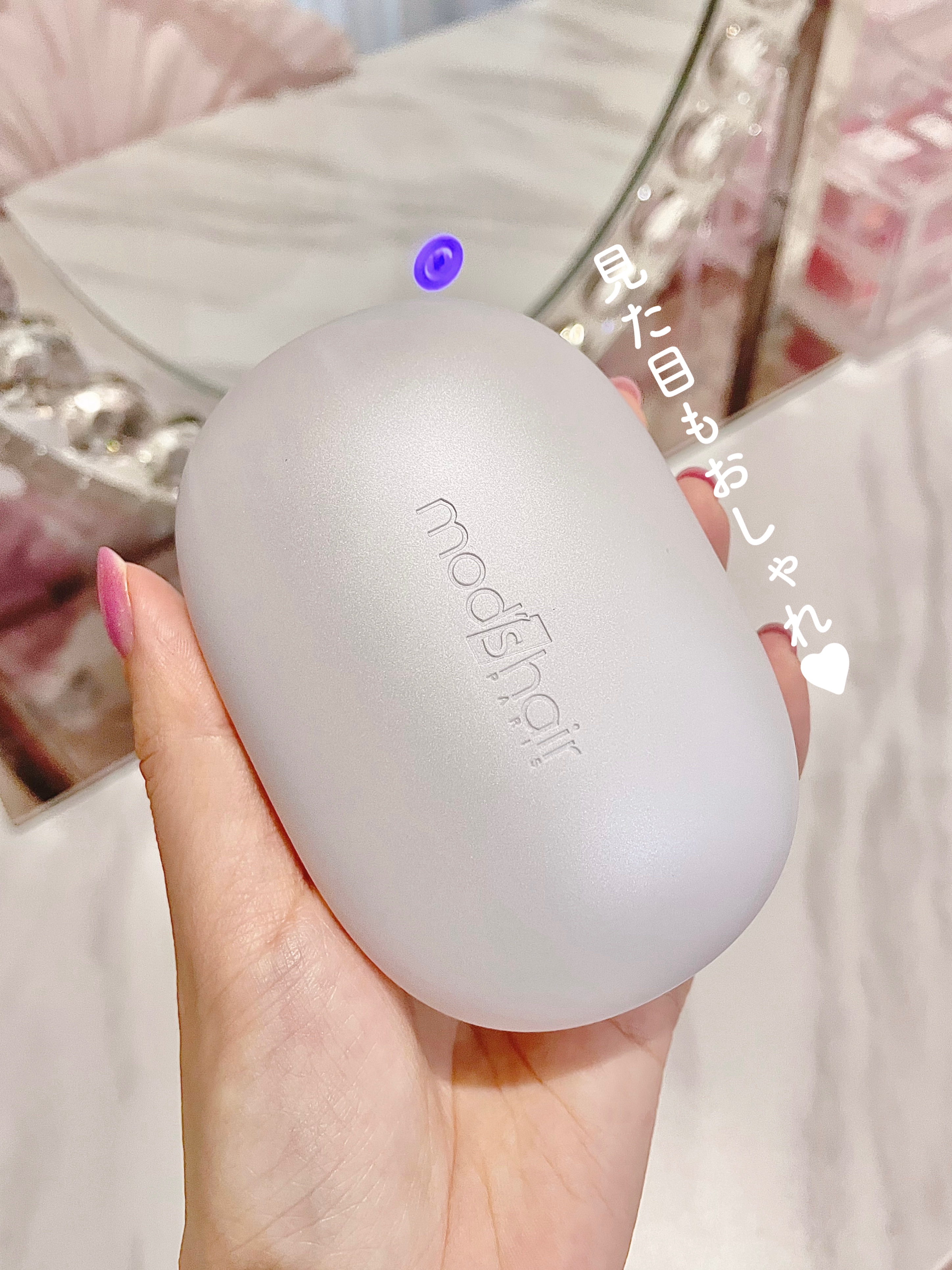 スタイリッシュ ベースアップブラシ（MHB-3070） ホワイト/mod's hair/ヘアブラシを使ったクチコミ（1枚目）