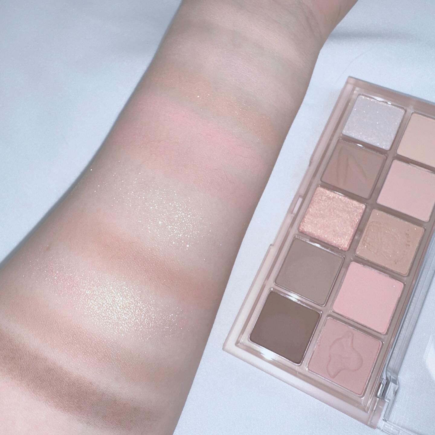 MDショールモーメント アイシャドウパレット/mude./アイシャドウパレットを使ったクチコミ（3枚目）