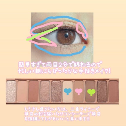 プレイカラー アイシャドウ/ETUDE/アイシャドウパレットを使ったクチコミ(2枚目)