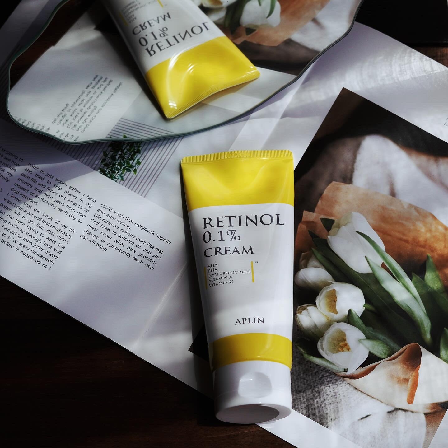 レチノール0.1クリーム/APLIN/フェイスクリームを使ったクチコミ（1枚目）