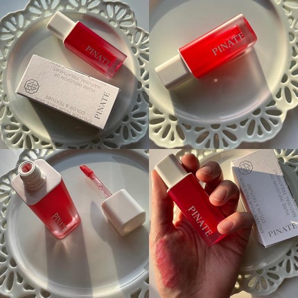 ナチュラルブルームリップオイルセラム 3色セット/PINATE/リップグロスを使ったクチコミ(7枚目)