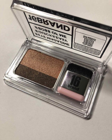 16 EYE MAGAZINE/16BRAND/アイシャドウパレットを使ったクチコミ(2枚目)