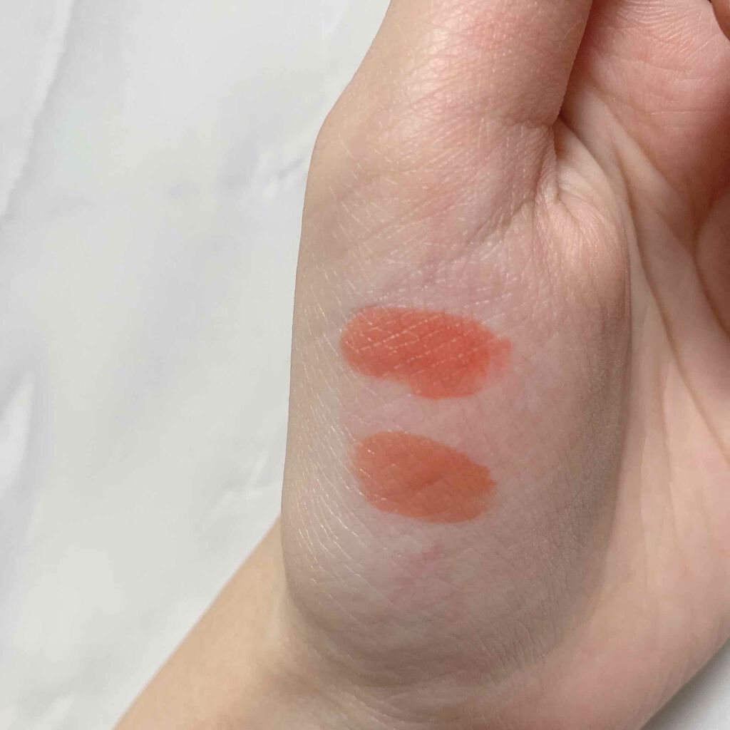 グラスティングウォーターティント/rom&nd/リップティントを使ったクチコミ(4枚目)