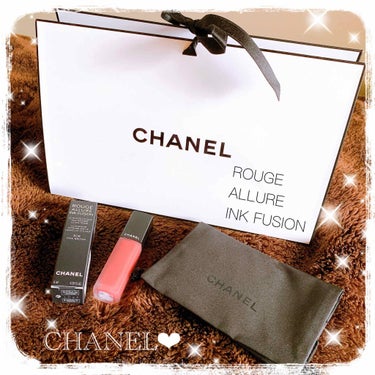 ルージュ アリュール インク フュージョン 806 ピンク ブラウン(数量限定)/CHANEL/口紅を使ったクチコミ（1枚目）