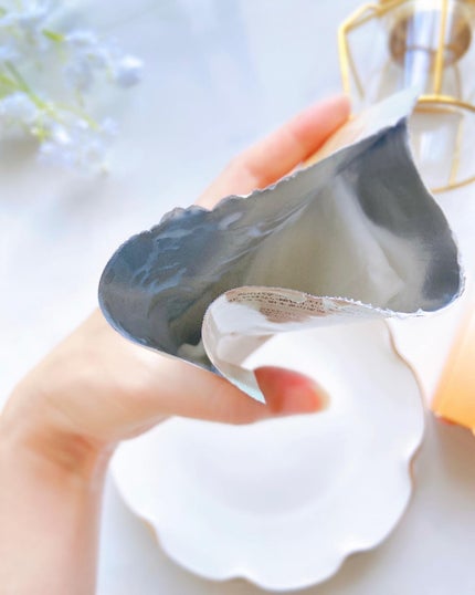 ディープモイスチャー マスク (ケアクリーム付き)/cerXcer/シートマスク・パックを使ったクチコミ(5枚目)