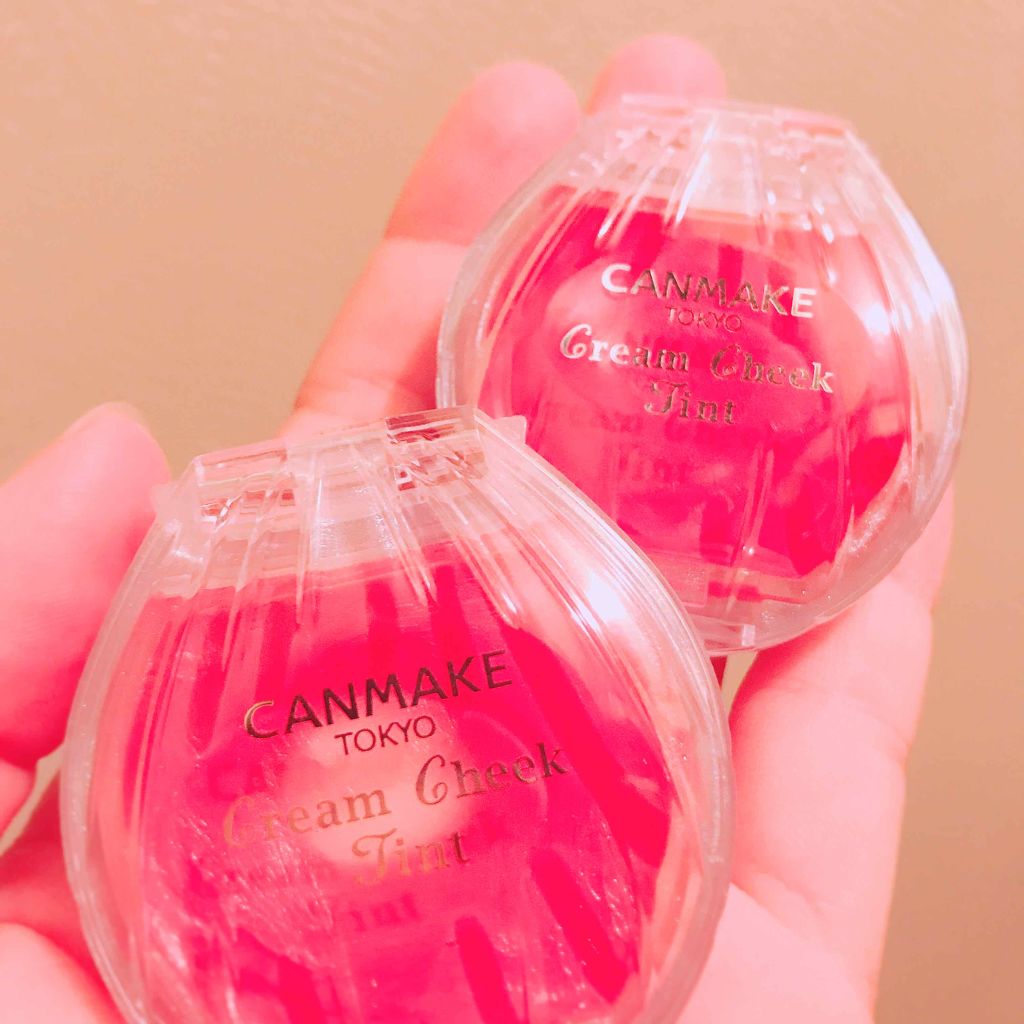 クリームチーク/キャンメイク/ジェル・クリームチークを使ったクチコミ(1枚目)