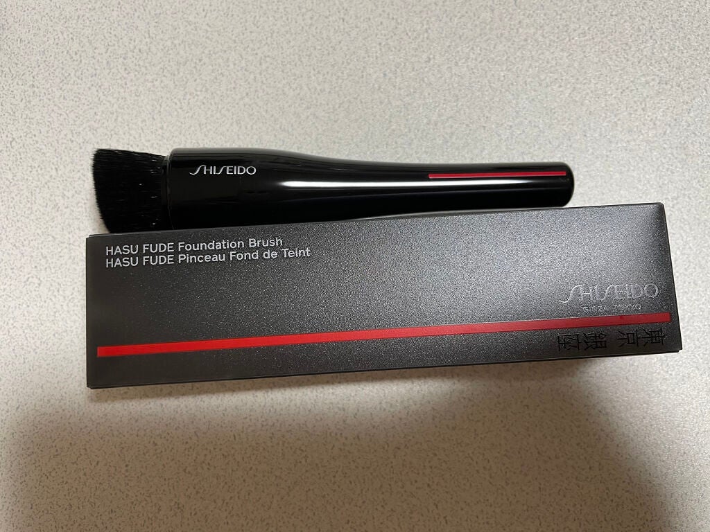 HASU FUDE ファンデーションブラシ/SHISEIDO/メイクブラシを使ったクチコミ(1枚目)