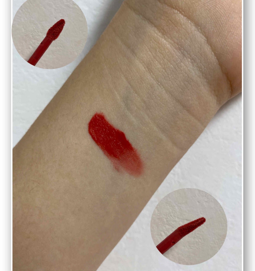 インク ベルベット/PERIPERA/口紅を使ったクチコミ(4枚目)