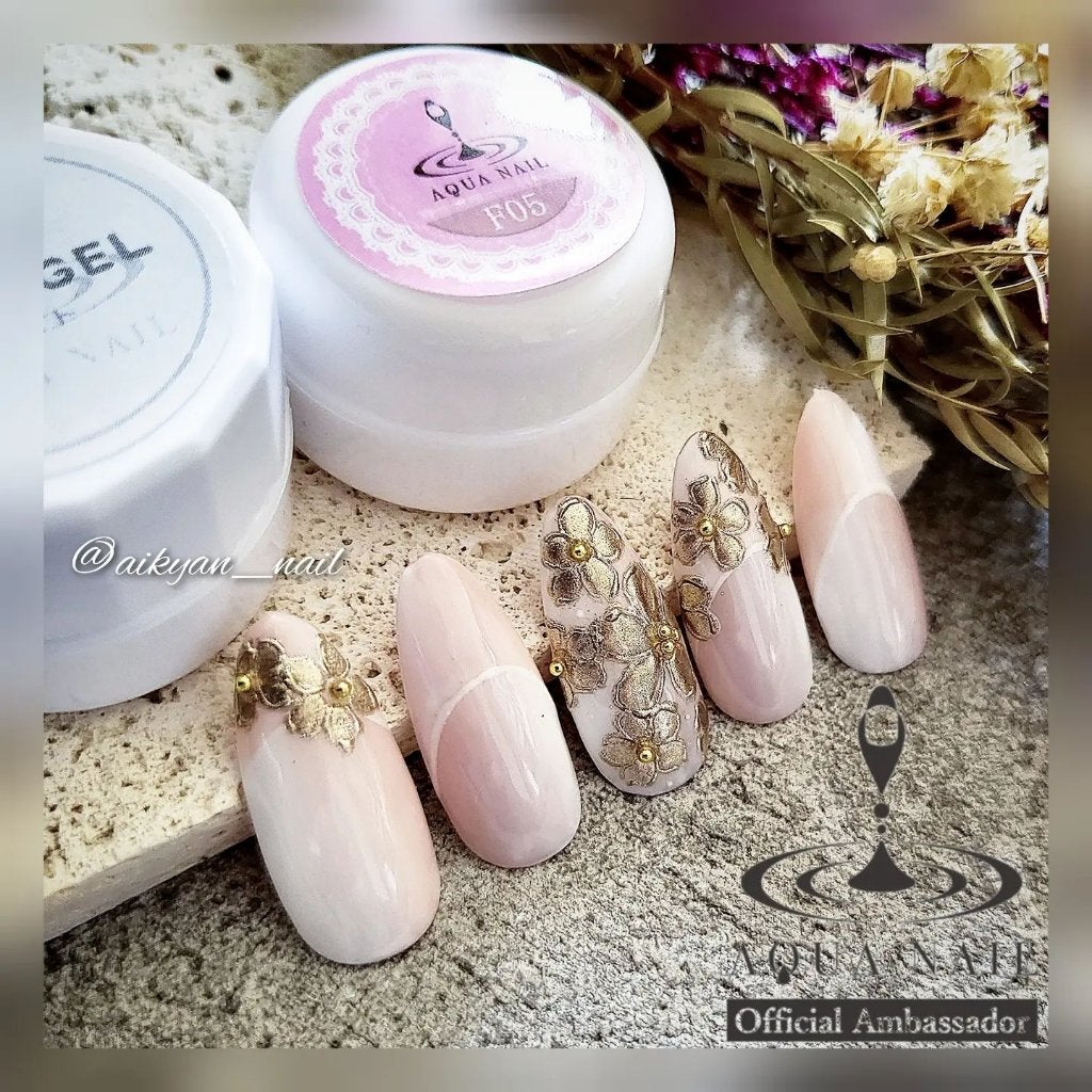 AQUA COLOR GEL/AQUA NAIL/ジェルネイルを使ったクチコミ(1枚目)