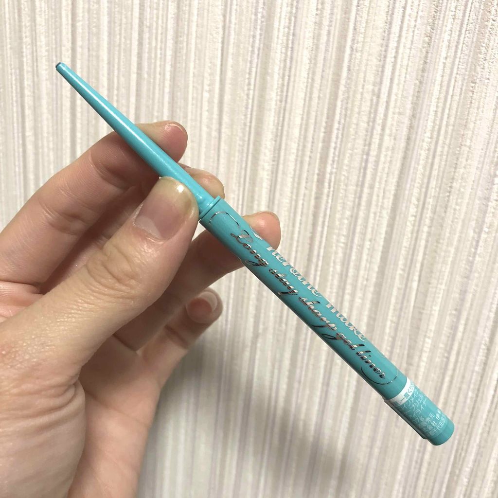 ロングステイ シャープジェルライナー 52 マーメイドグリーン/ヒロインメイク/ジェルアイライナーを使ったクチコミ（3枚目）