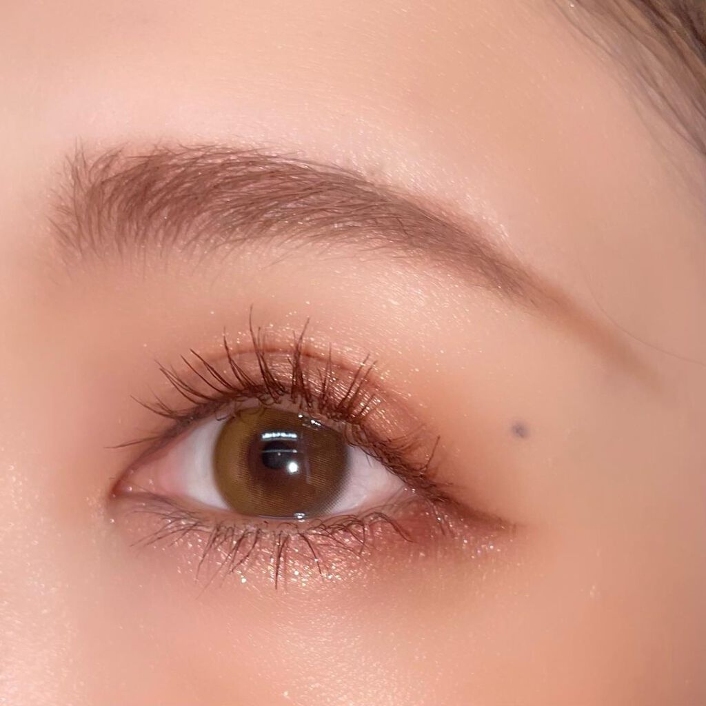 ダリアブラウンマンスリー (DAHLIA BROWN monthly)/OLOLA/1ヶ月(1MONTH)カラコンを使ったクチコミ(8枚目)