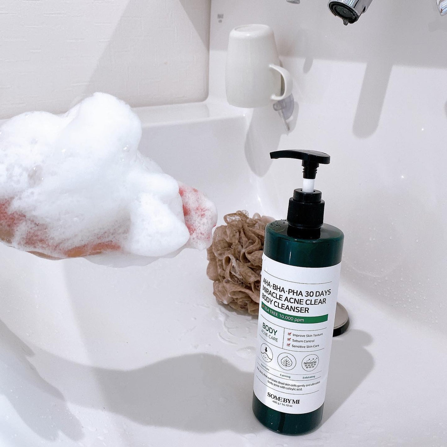 AHA·BHA·PHA 30デイズミラクルアクネボディクレンザー/SOME BY MI/ボディソープを使ったクチコミ(6枚目)