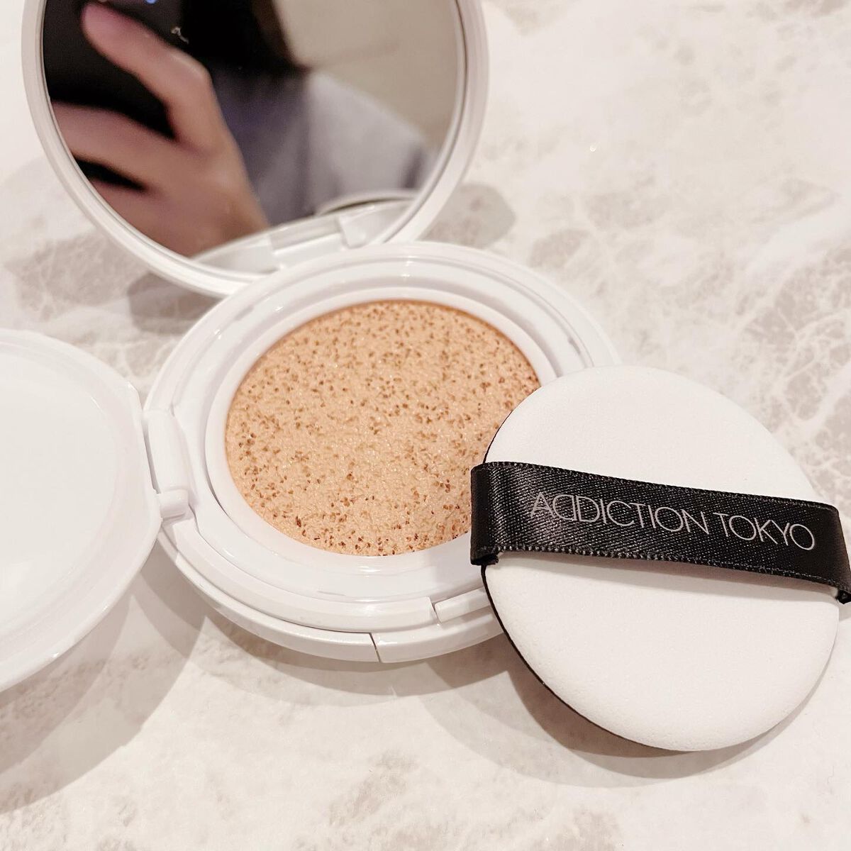 アディクション スキンケアUV タッチアップ クッション/ADDICTION/クッションファンデーションを使ったクチコミ(5枚目)