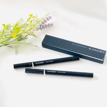 カネボウ デュアルアイライナー(カラー)/KANEBO/リキッドアイライナーを使ったクチコミ(1枚目)