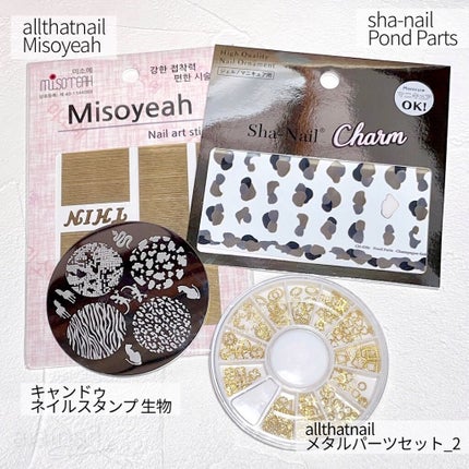aiainail_@セルフネイル on LIPS 「⌇フレンドネイルで秋っぽレオパードネイル🐆@friendna..」(5枚目)