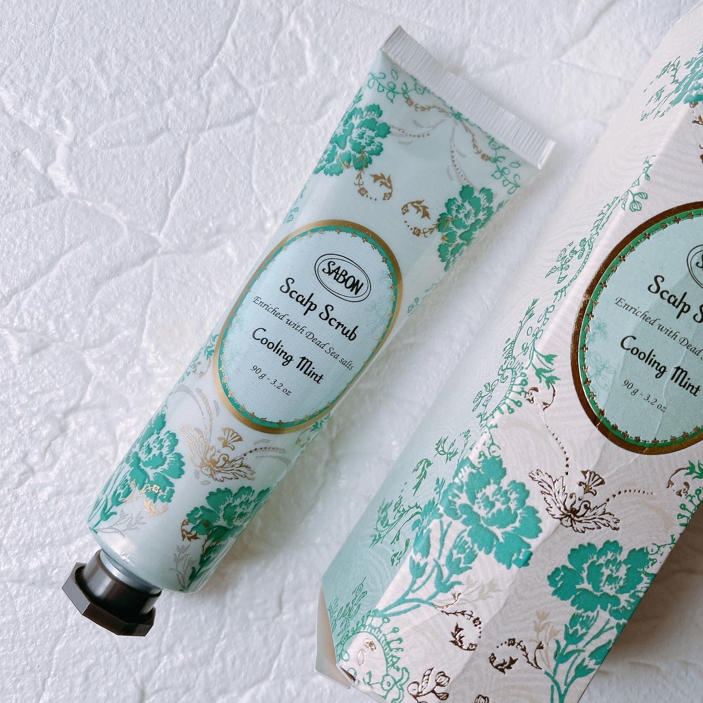 ヘッドスクラブ リフレッシング(ミント)/SABON/ヘッドスクラブを使ったクチコミ(1枚目)