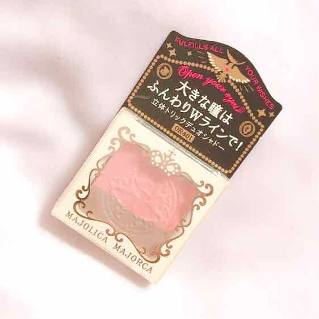 オープンユアアイズ/MAJOLICA MAJORCA/単色アイシャドウを使ったクチコミ(1枚目)