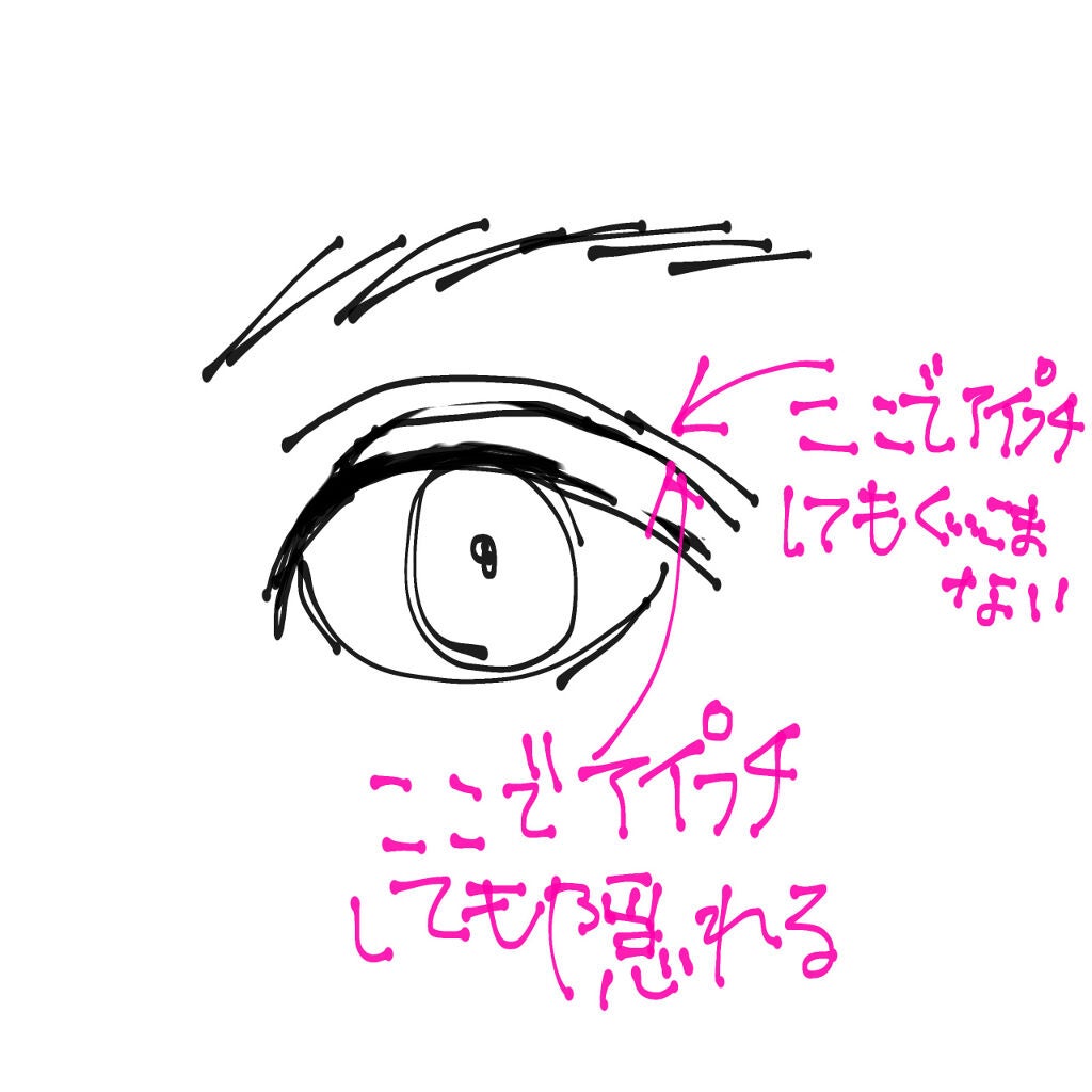 ガールズメーカー エタニティラインα/Girl's Maker/二重まぶた用アイテムを使ったクチコミ(3枚目)