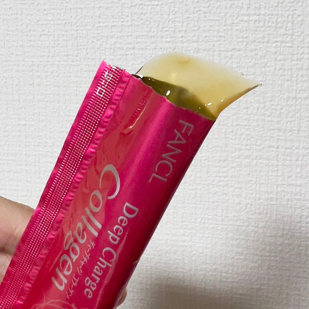 ディープチャージ コラーゲン スティックゼリー/ファンケル/美容サプリメントを使ったクチコミ(2枚目)