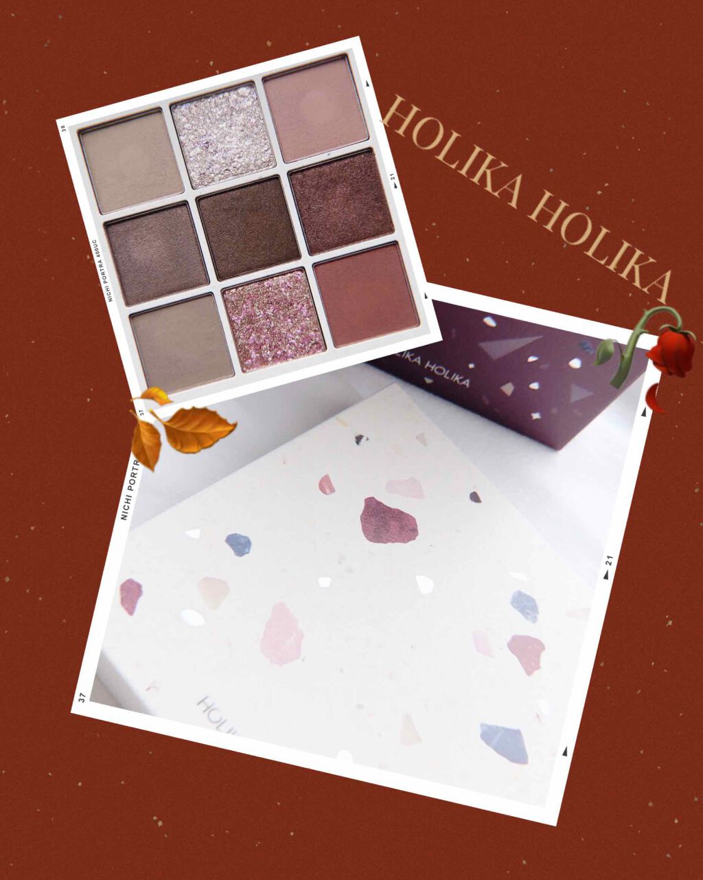 TERRAZZO Shadow palette/HOLIKA HOLIKA/アイシャドウパレットを使ったクチコミ（1枚目）