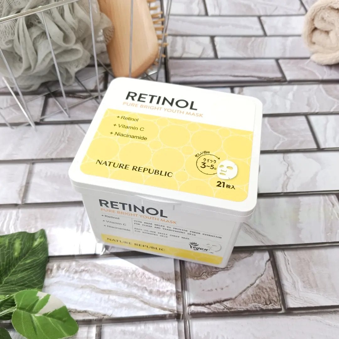 キューブマスク レチノール/ネイチャーリパブリック/シートマスク・パックを使ったクチコミ(2枚目)