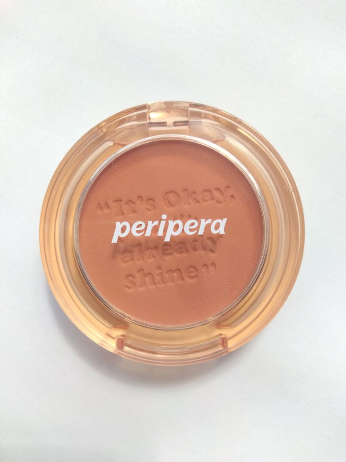 ピュア ブラッシュド サンシャイン チーク/PERIPERA/パウダーチークを使ったクチコミ（3枚目）