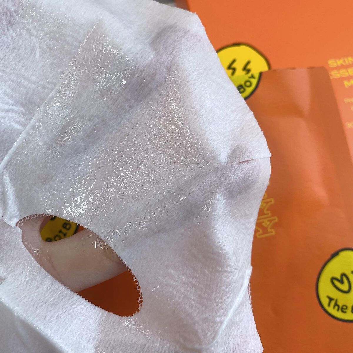 スキンフィット エッセンシャルマスク/TheBOIBOY/シートマスク・パックを使ったクチコミ（3枚目）