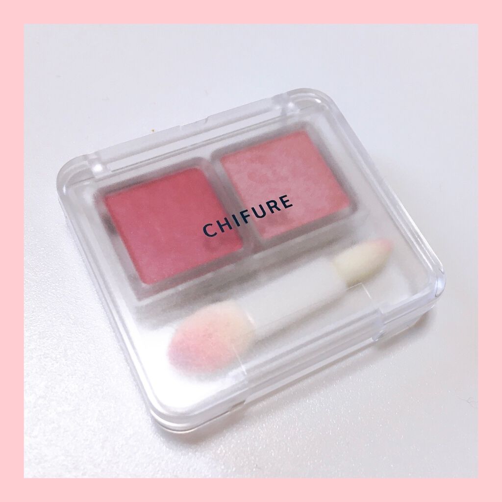 ツイン カラー アイシャドウ/ちふれ/アイシャドウパレットを使ったクチコミ(3枚目)