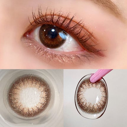 LILY MOMO/LILY ANNA/カラーコンタクトレンズを使ったクチコミ(3枚目)