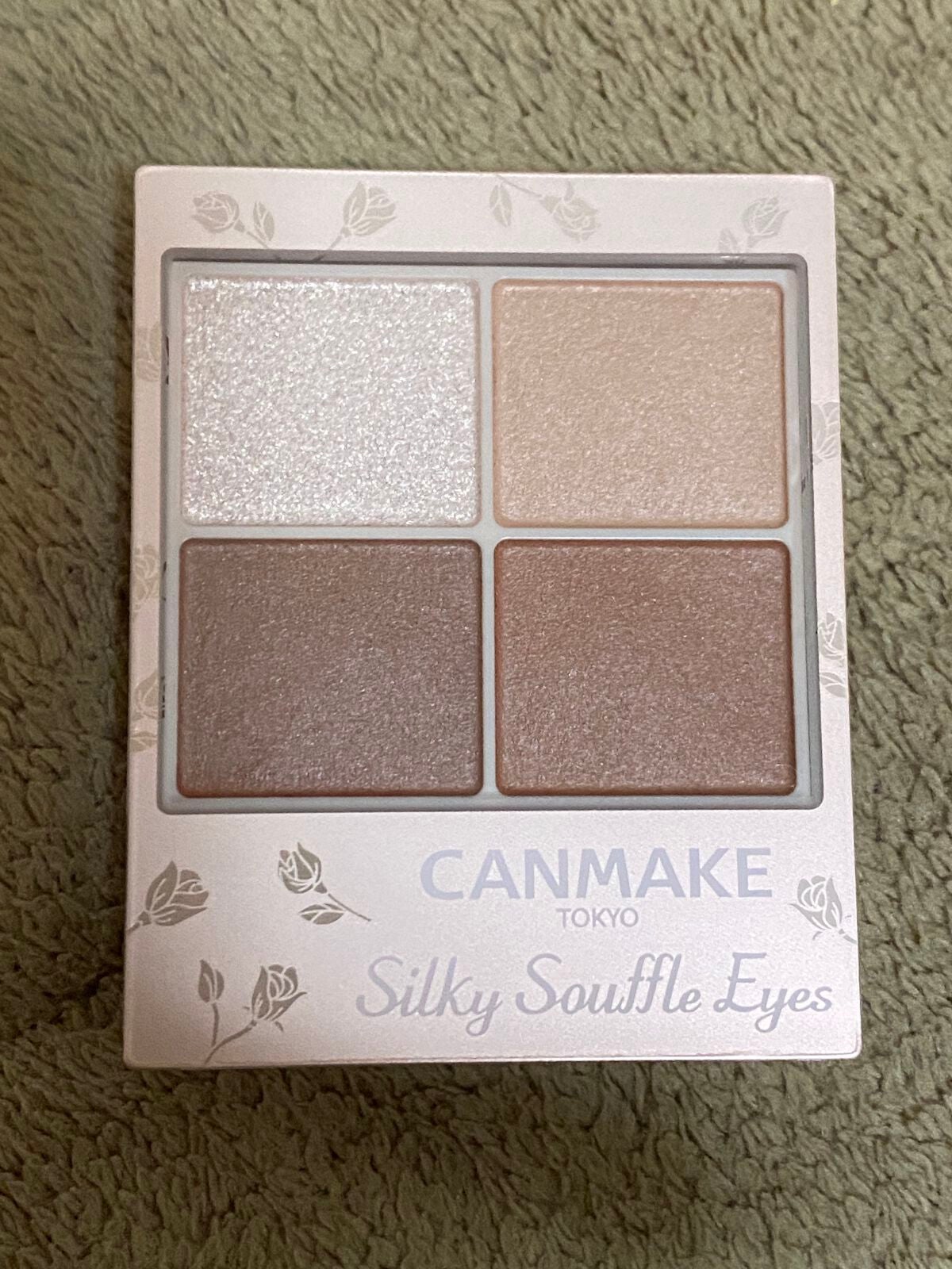 シルキースフレアイズ(マットタイプ)/キャンメイク/アイシャドウパレットを使ったクチコミ(2枚目)