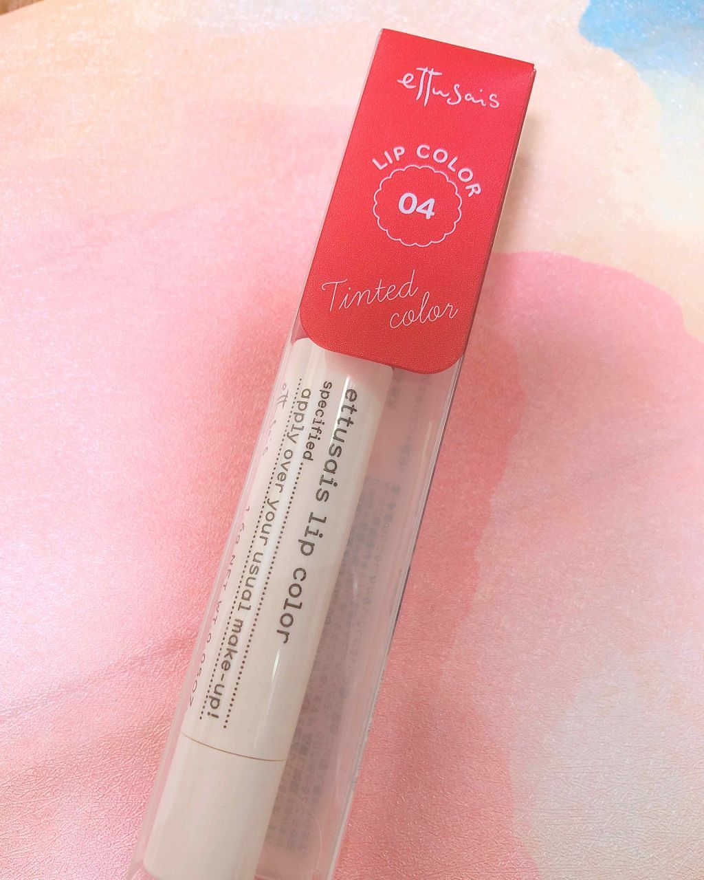 リップカラー/ettusais/口紅を使ったクチコミ（2枚目）