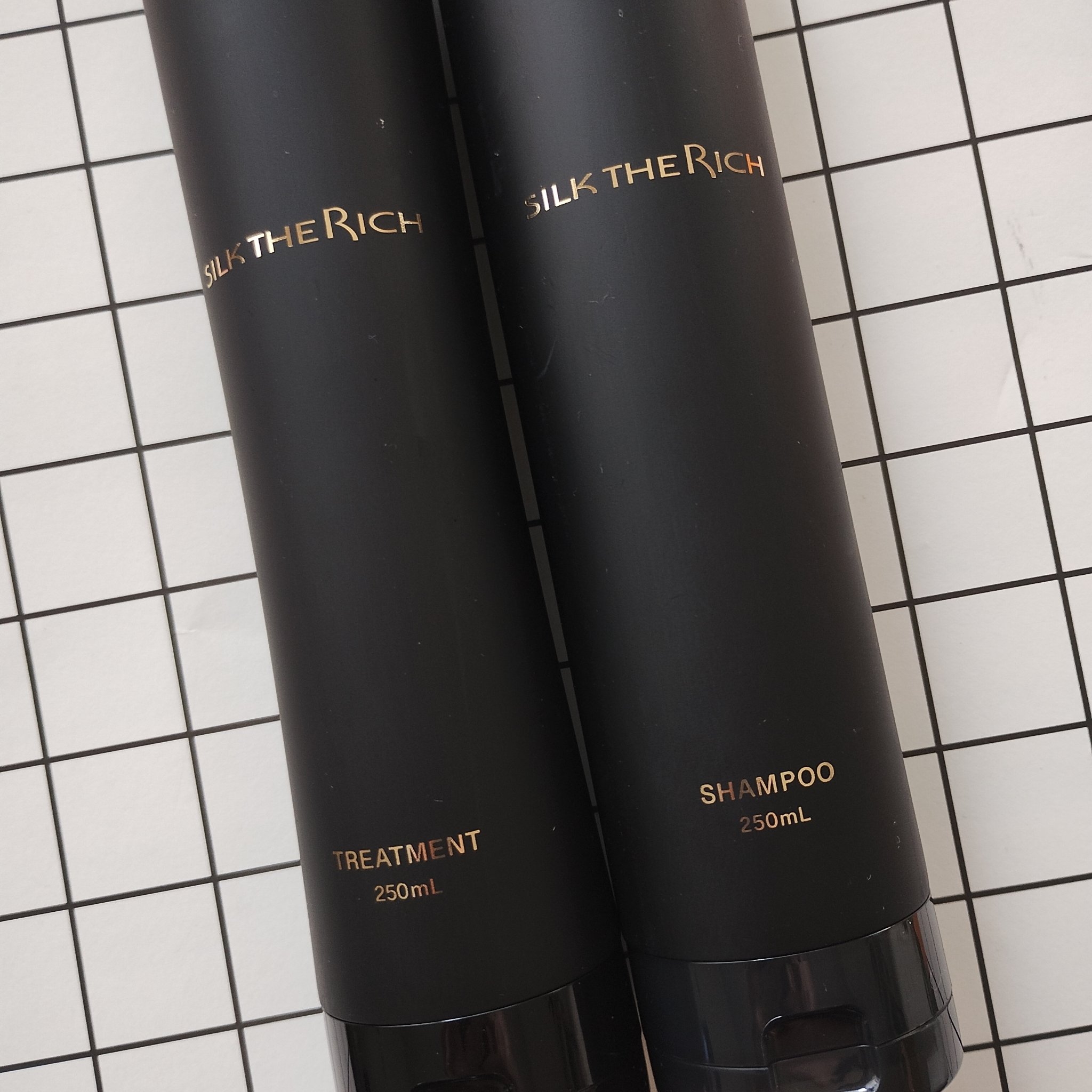 SILK THE RICH スカルプ&リペア シャンプー・トリートメント/SILK THE RICH/市販シャンプーを使ったクチコミ（2枚目）