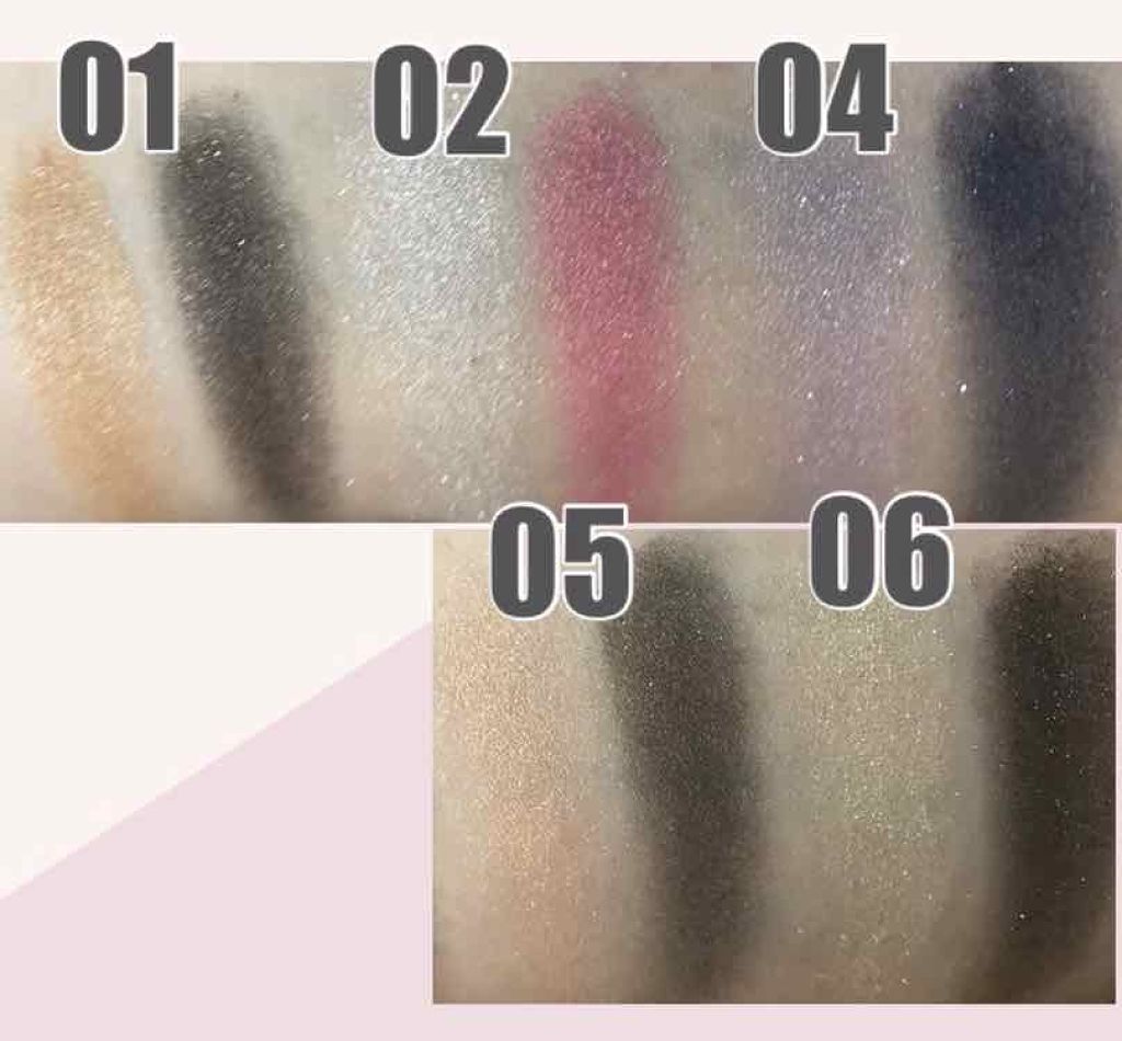 ツーカラー アイシャドウ ラメシリーズ/CEZANNE/アイシャドウパレットを使ったクチコミ(4枚目)