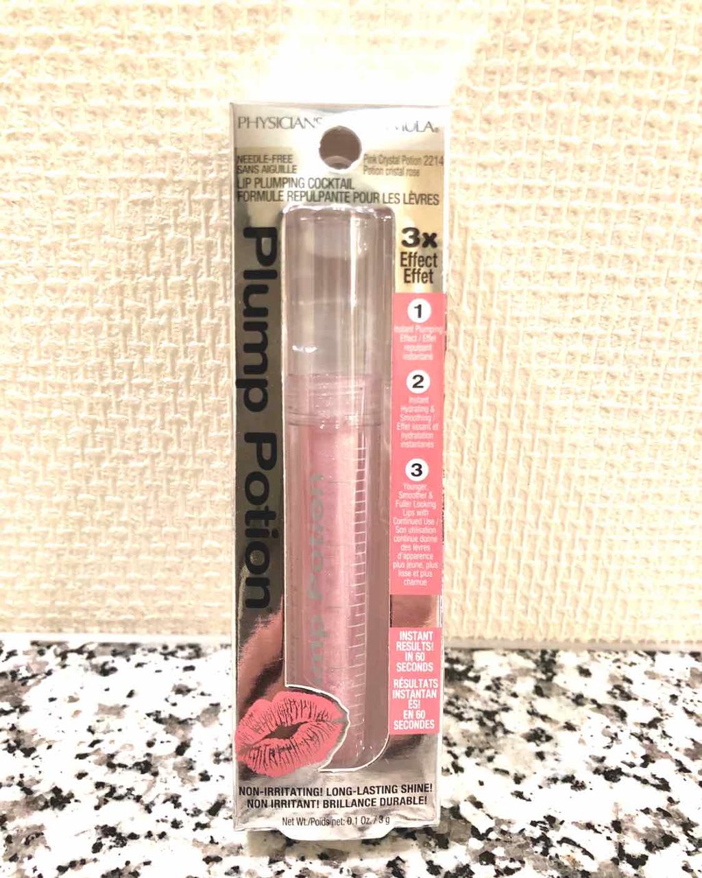Plump Potion Needle-Free Plumping Cocktail/PHYSICIANS FORMULA/リップグロスを使ったクチコミ(2枚目)