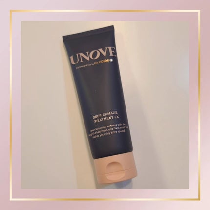 ディープダメージトリートメントEX/UNOVE/洗い流すヘアトリートメントを使ったクチコミ(1枚目)