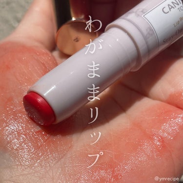 キャンメイク ステイオンバームルージュのクチコミ「\欲しいが叶う！？春リップ💄/

口紅に求める理想がギュッと詰まった
わがまま女子の味方と言え.....」（1枚目）