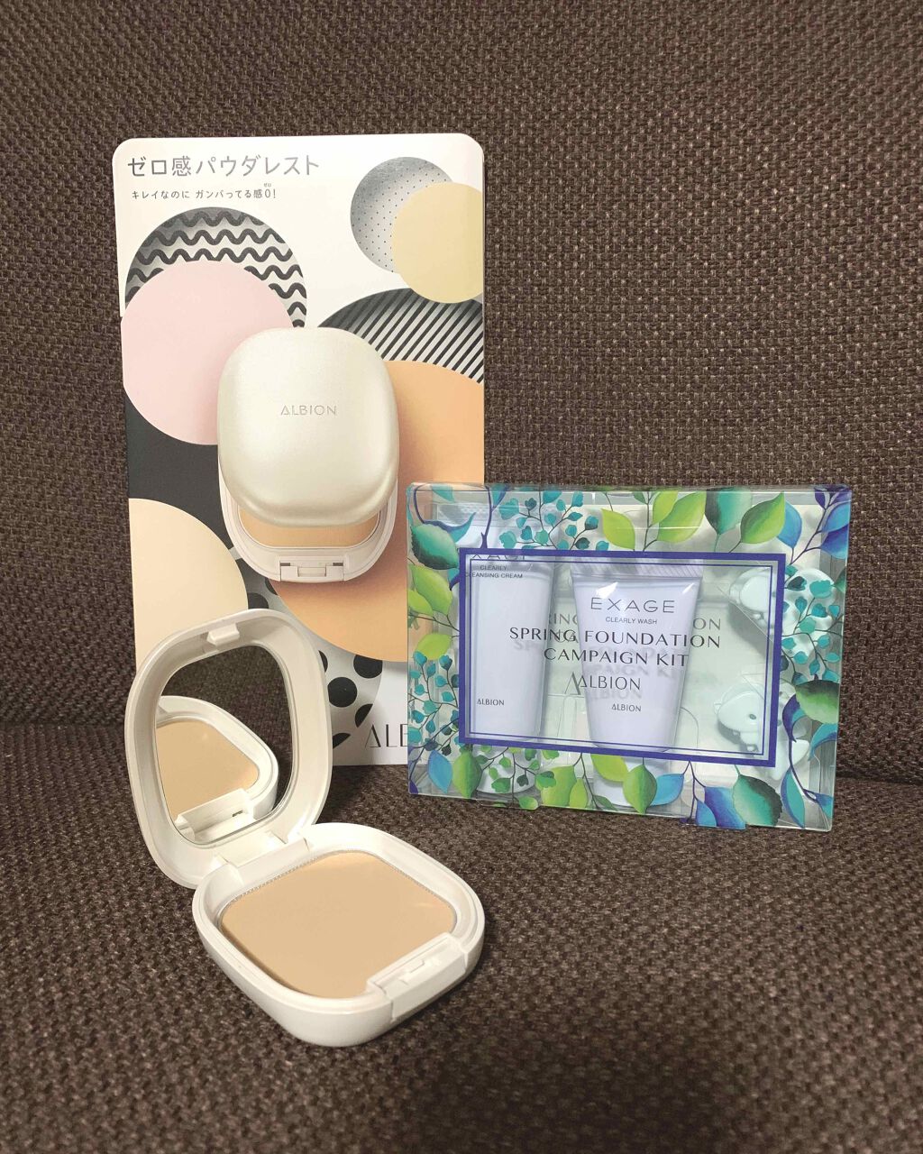 ホワイト パウダレスト/ALBION/パウダーファンデーションを使ったクチコミ(1枚目)