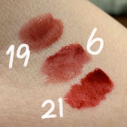 ジューシーラスティングティント/rom&nd/リップティントを使ったクチコミ(3枚目)