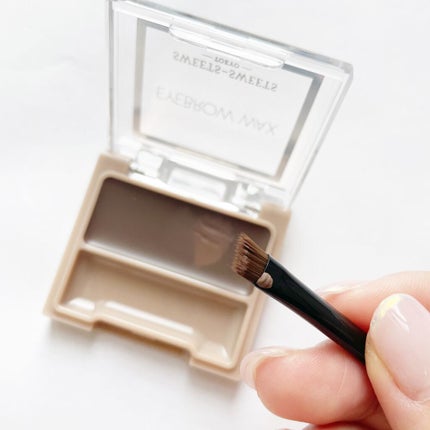 アイブロウワックス 02ナチュラルブラウン/スウィーツ スウィーツ/その他アイブロウを使ったクチコミ(3枚目)