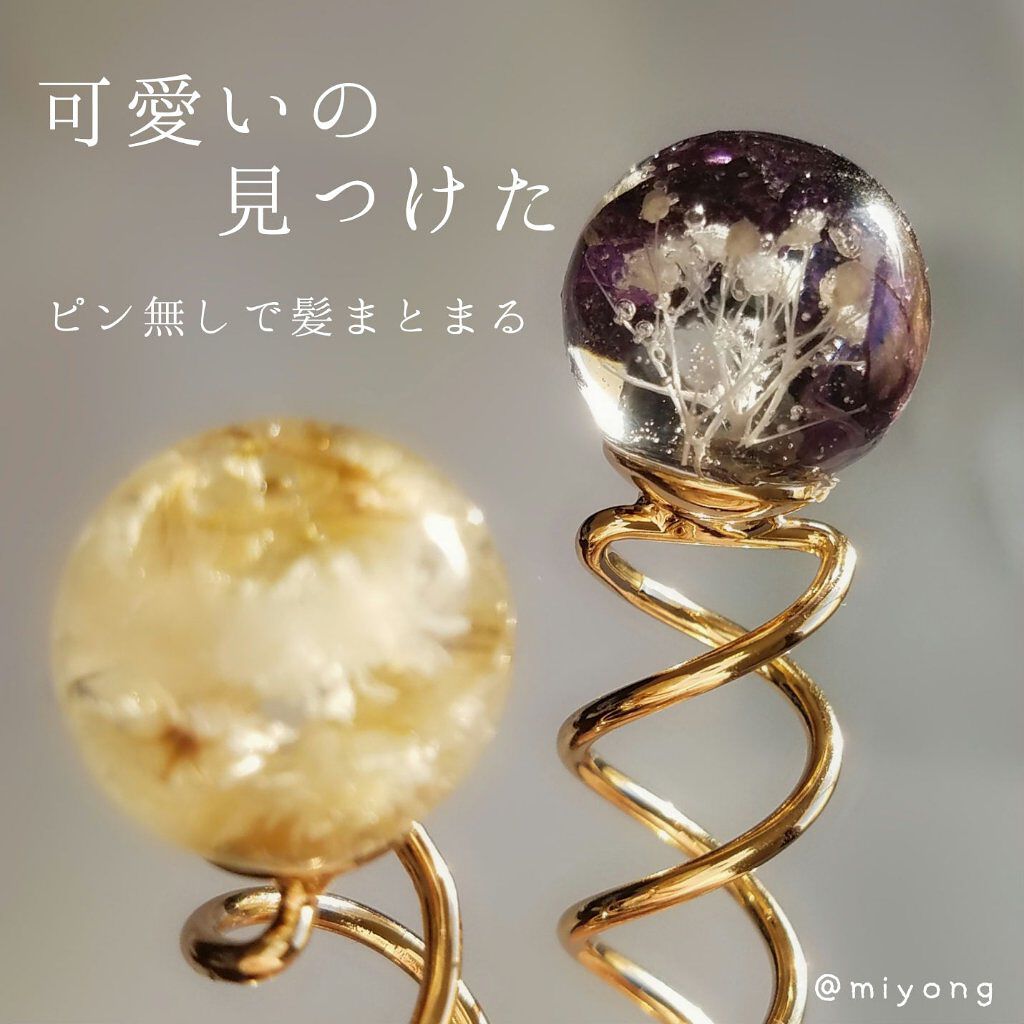 Chignon Screw/ftime/ヘアアクセサリーを使ったクチコミ（1枚目）