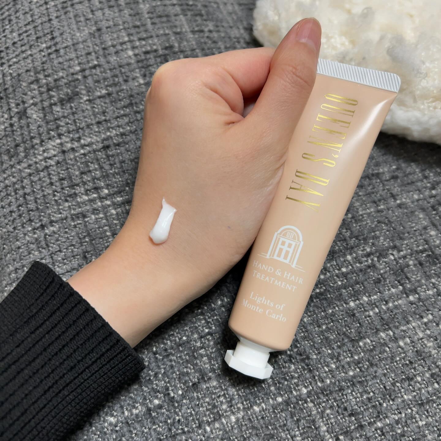 ハンド＆ヘアートリートメント/QUEEN'S DAY/ハンドクリームを使ったクチコミ（2枚目）