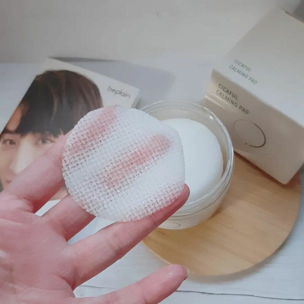 みぃ on LIPS 「敏感肌にぴったり!シカフル カーミングパッド@beplain_..」(5枚目)