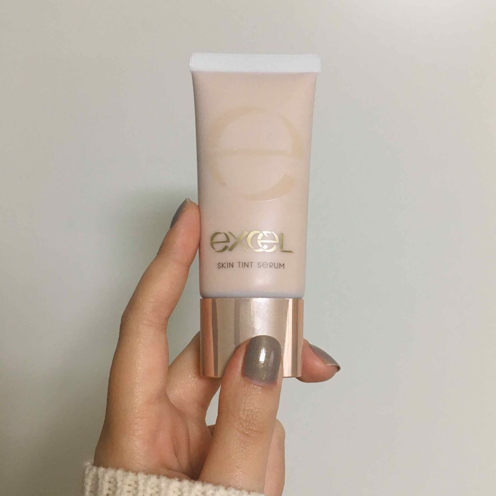 スキンティントセラム/excel/リキッドファンデーションを使ったクチコミ（1枚目）
