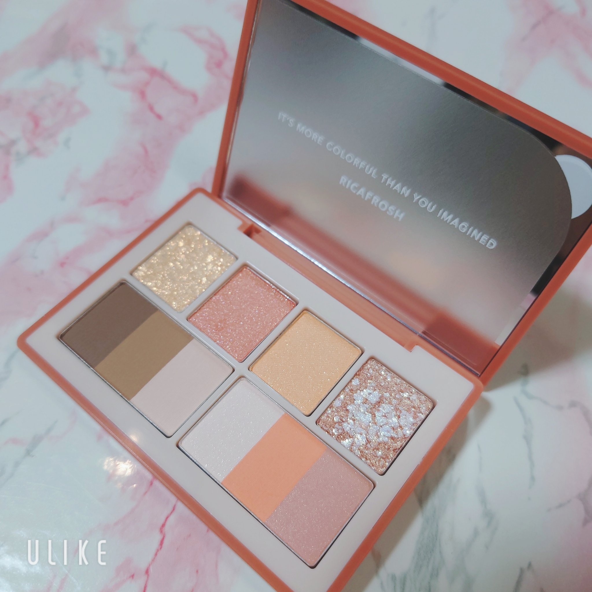 ラグトーマス・キット/RICAFROSH/アイシャドウパレットを使ったクチコミ（2枚目）