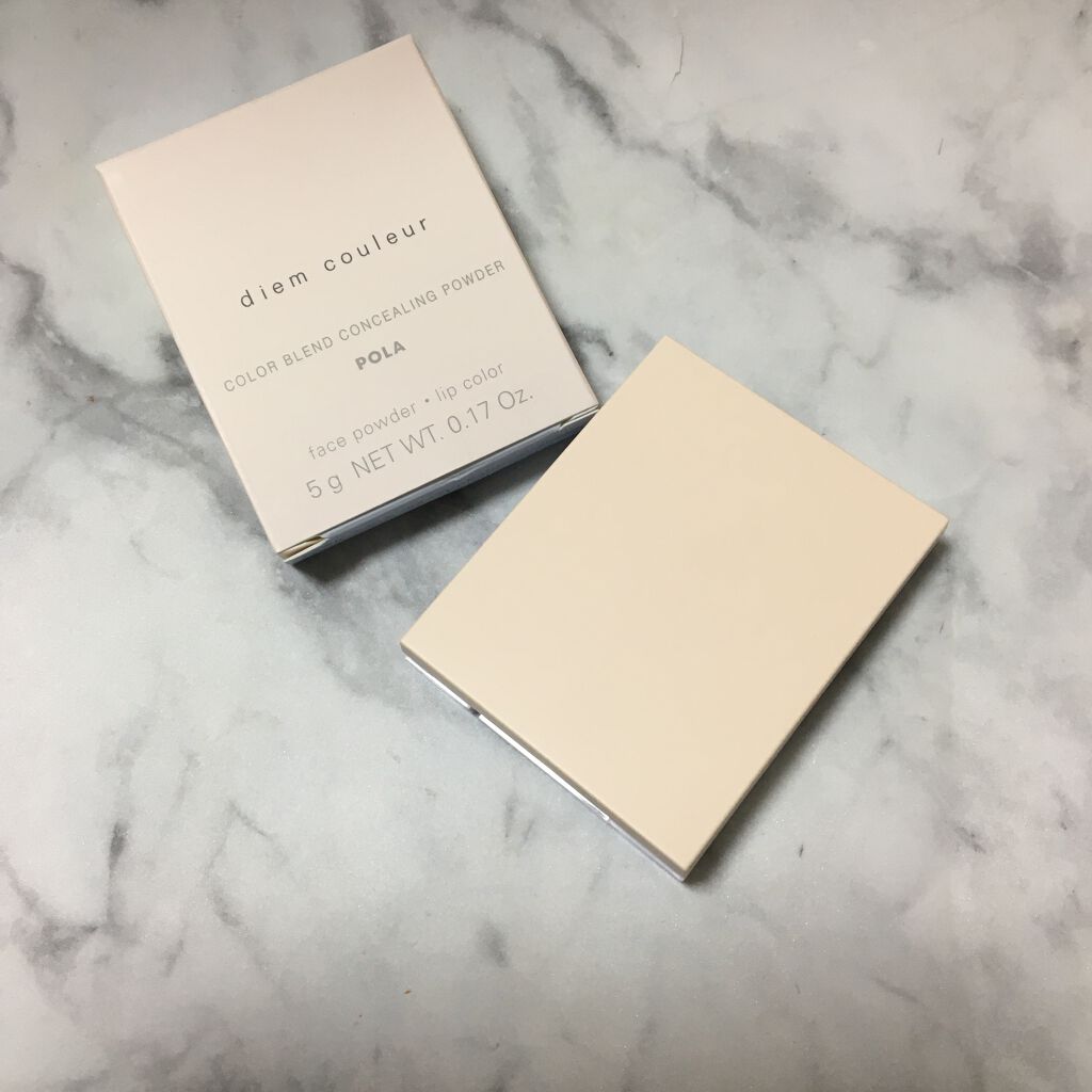 ディエム クルール ディエム クルール カラーブレンドパウダーコンシーラーのクチコミ「ディエム クルール
カラーブレンドコンシーリングパウダー

珍しいパウダー状のコンシーラー🎶
.....」（2枚目）